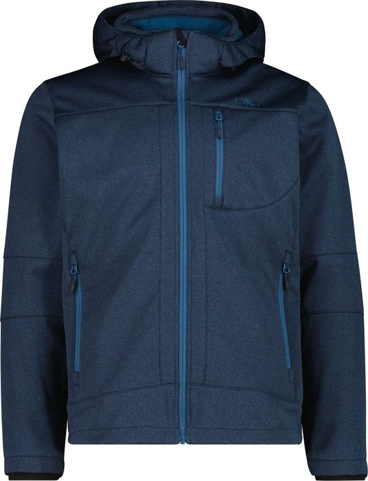CMP Melierte Softshell Funktionsjacke petrol (Herren)