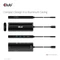 Club 3D 7in1 Hub, USB-C 3.0 [Stecker] Vorschaubild