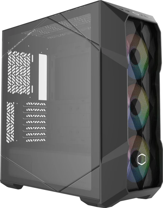 Cooler Master MasterBox TD500 Mesh V2, schwarz, Glasfenster