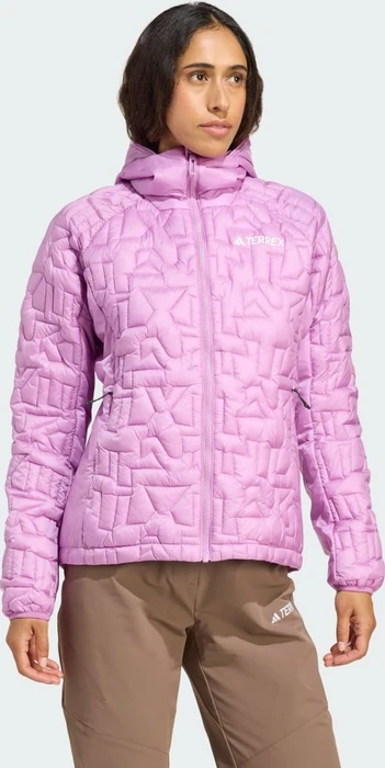 adidas Terrex Xperior PrimaLoft Loose Fill Hooded Isolation Funktionsjacke preloved purple (Damen)