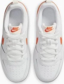 Nike Court Borough Low 2 white/summit white/sail/orange (Junior)