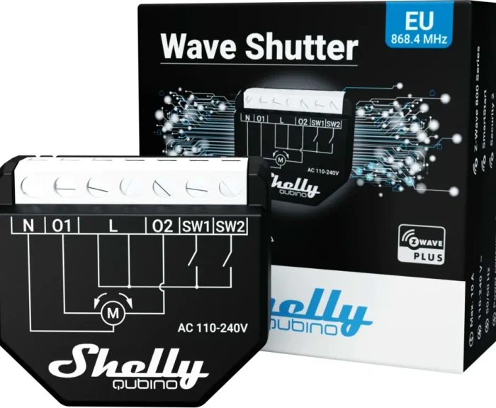 Shelly Qubino Wave Shutter, Schaltaktor
