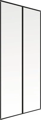 Windhager IS Magnetvorhang Fliegengitter 110x220cm anthrazit