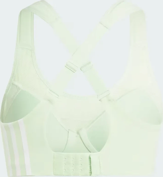 adidas TLRD Impact Training High Support Sport-BH semi green spark (Damen)
