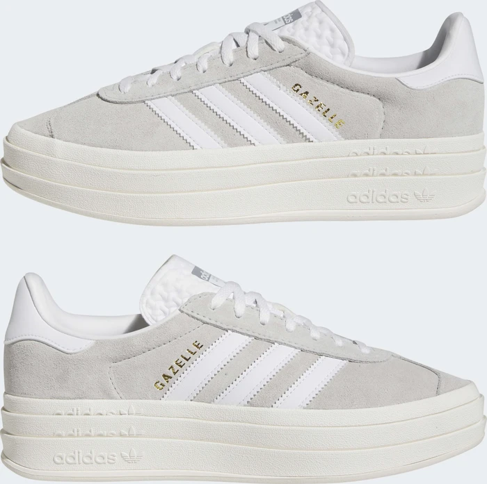 adidas Gazelle Bold grey two/cloud white/core white (Damen)