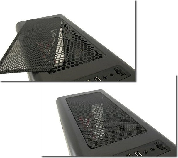 LC-Power Gaming 988B Red Typhoon, Acrylfenster
