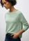 Street One Soft Melange Shirt langarm serene green mel. (Damen) Vorschaubild