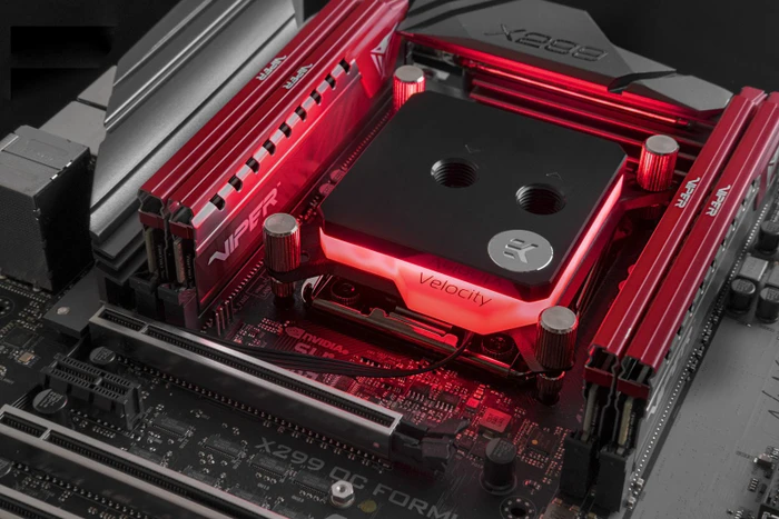 EK Water Blocks Quantum Line EK-Quantum Velocity RGB, Nickel Acetal