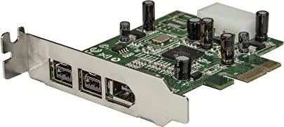 StarTech Adapter, 3x FireWire, PCIe 1.1 x1, low profile