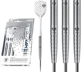 Harrows Wolfram 97% Steeltip Dartpfeil Set 24g