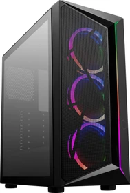 Cooler Master CMP 510, schwarz, inkl. 3x Lüfter, Lüfter LED ARGB, Glasfenster (CP510-KGNN-S00)