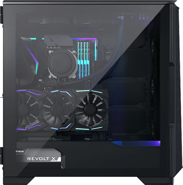 Phanteks Eclipse P500A Non-RGB, schwarz, Glasfenster