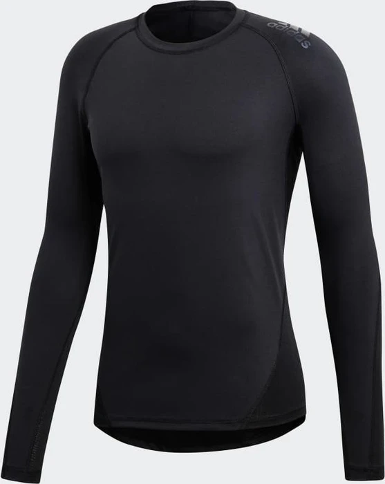 adidas Alphaskin Sport Kompressionsshirt langarm schwarz (Herren)