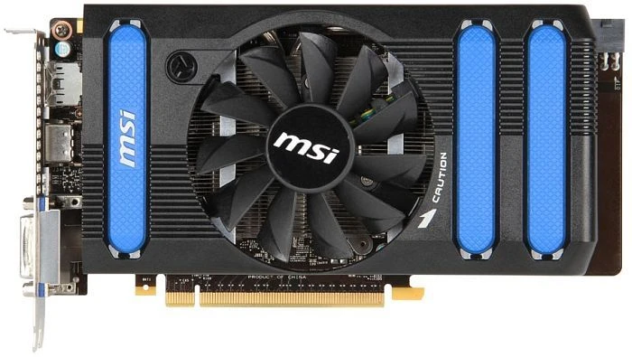 MSI GeForce GTX 660, N660-2GD5/OC, 2GB GDDR5, 2x DVI, HDMI, DP