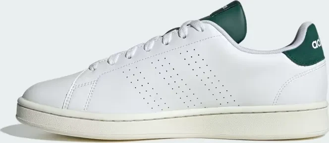 adidas Advantage cloud white/collegiate green (Herren)