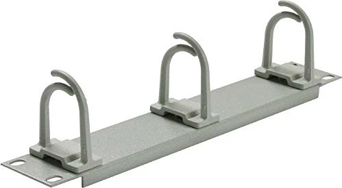 TRITON Kabelmanagement RAL 7035 1U 25,4 cm 10" Kabelmanagementpanel (RAC-VP-X02-C1)