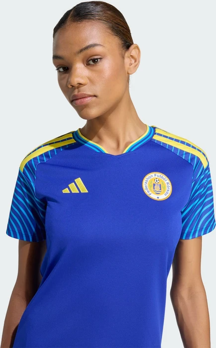 adidas FIFA WM 2026 Curacao Heimtrikot kurzarm lucid blue (Damen)