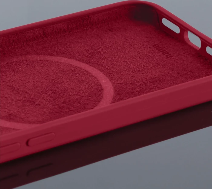 Hama Cover MagCase Finest Feel Pro für Apple iPhone 14 Pro rot