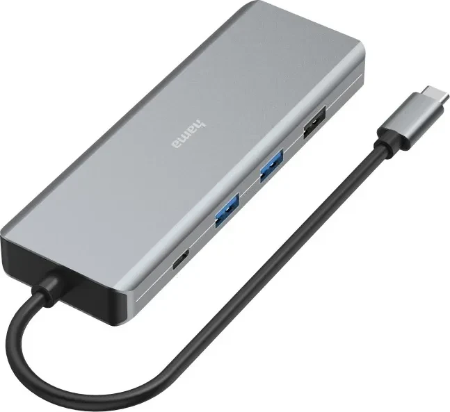 Hama CONNECT2Media Multiport-Adapter, USB-C 3.0 [Stecker]