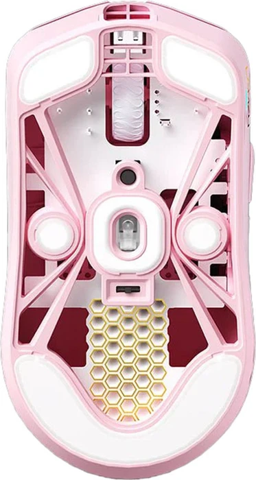 Lamzu MAYA X 8K Wireless Gaming Mouse Light Pink, USB