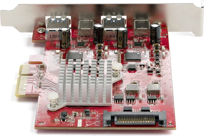 StarTech 2x USB-C 3.1, 2x USB-A 3.1, PCIe 3.0 x4