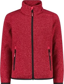 CMP Fleece Knit-Tech Meliert Jacke carminio/darker (Junior)