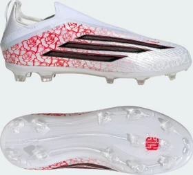 adidas F50 Elite Lamine Yamal Laceless FG cloud white/core black/lucid red (Junior)