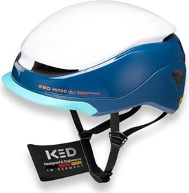 KED Mitro UE-1 Helm weiß/blau