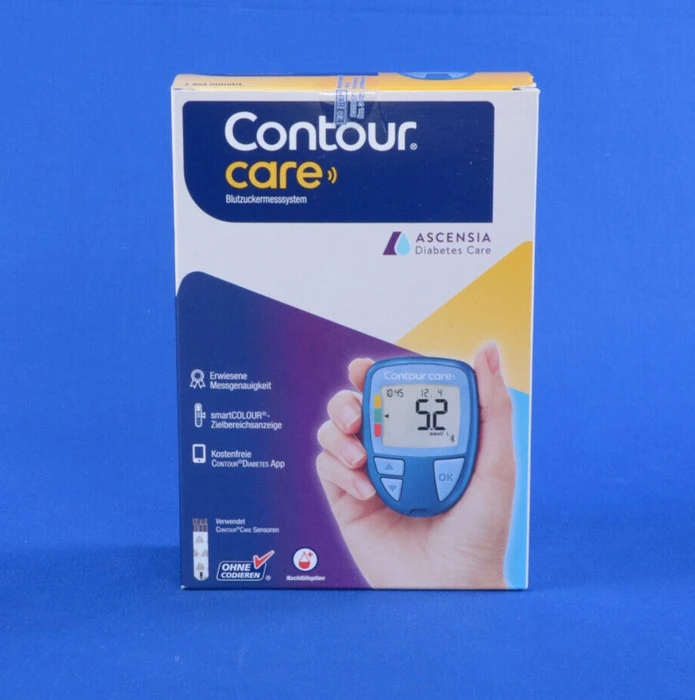 Ascensia Diabetes Care Contour Care Blutzuckermessgerät (mmol/L)