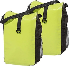 4Uniq Doppeltasche Gepäcktasche limette
