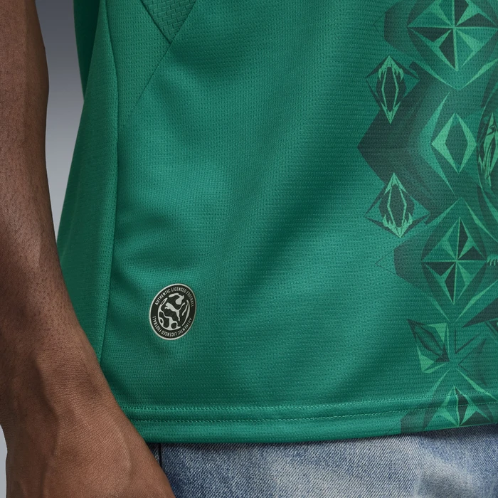 Puma FIFA WM 2026 Senegal Auswärtstrikot kurzarm wild green/puma red (Herren)