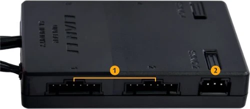 Lian Li Uni Fan SL-Infinity SL-INF120 ARGB, weiß, LED-Steuerung, Lüftersteuerung, 120mm, 3er-Pack