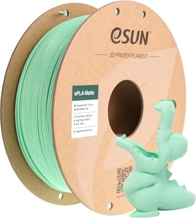 eSUN ePLA-Matt, Mintgrün, Spule, 1.75mm, 1.00kg