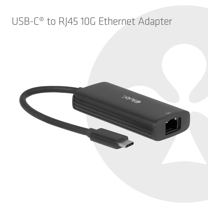 Club 3D 10G LAN-Adapter, RJ-45, USB-C 3.2 [Stecker]