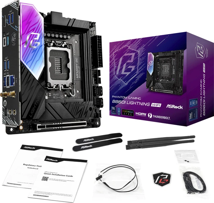 ASRock Phantom Gaming B860I Lightning WiFi (Intel 1851)