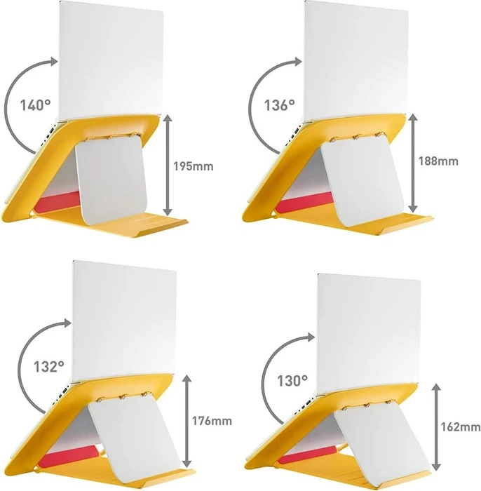 Leitz Ergo Cosy, Notebook-Stand bis 17", gelb
