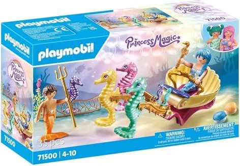 playmobil Princess Magic Meeresbewohner mit Seepferdchenkutsche