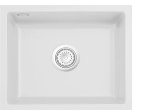 systemceram Mera 50 U Unterbau Becken mittig satin