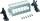 Hager Patch-Panel 6-fach ohne Module (FZ06MMO)