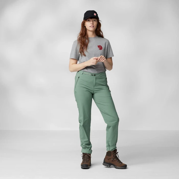 Fjällräven High Coast Trail Hose lang patina green (Damen)