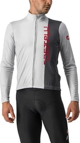 Castelli Traguardo Trikot langarm silver gray/dark gray (Herren)