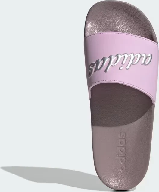 adidas Shower Adilette preloved fig/silver metallic/bliss lilac (Damen)