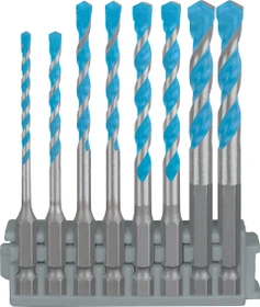 Bosch Professional EXPERT HEX-9 MultiConstruction Mehrzweckbohrer-Sortiment, 8-tlg.