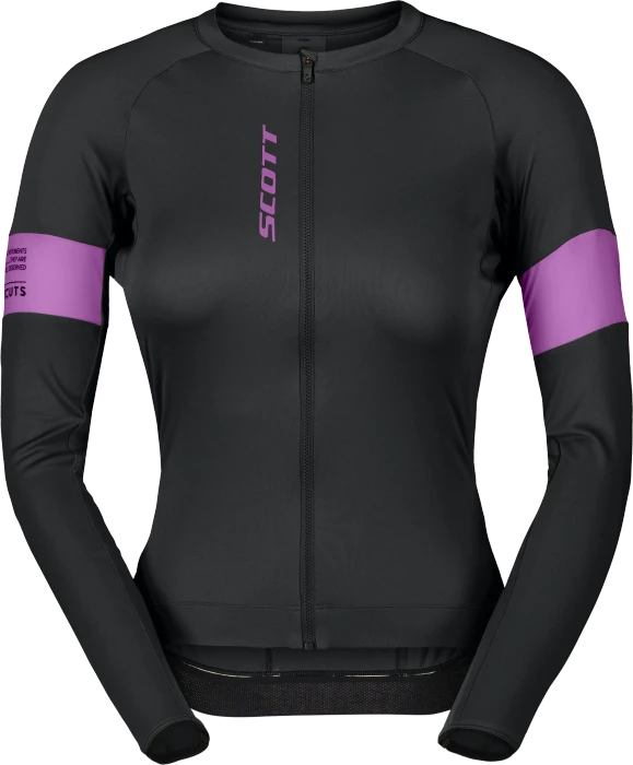 Scott Endurance Pro Trikot langarm black/liquid purple (Damen)