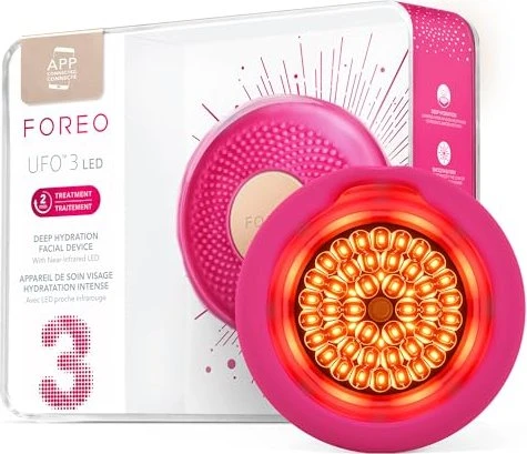Foreo UFO 3 Shimmer Freak Intelligente Maskenbehandlung fuchsia