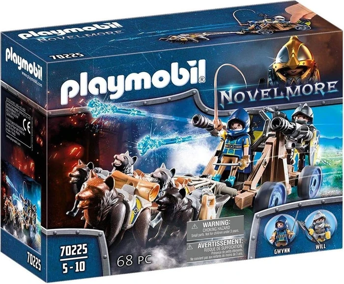 playmobil Novelmore Wolfsgespann und Wasserkanone