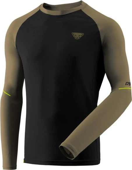 Dynafit Alpine Pro Laufshirt langarm military green/black out (Herren)