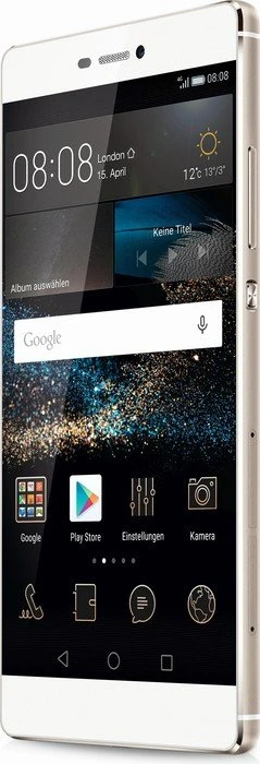 Huawei P8 weiß/gold