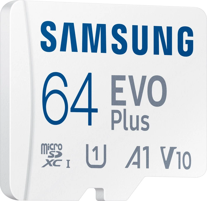 Samsung EVO Plus 2021 R130 64GB Kit, UHS-I U1, A1, Class 10