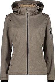 CMP Melange Softshell Funktionsjacke sesamo mel/nero (Damen)